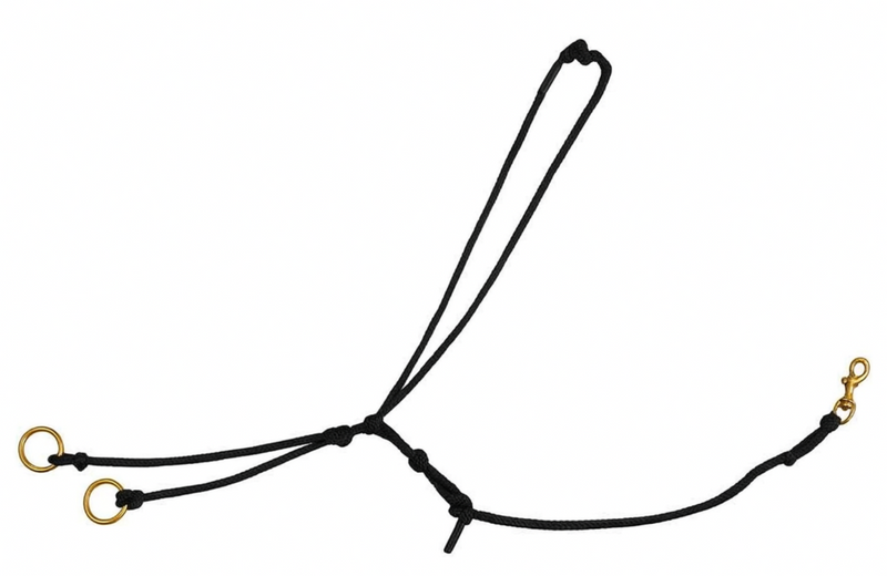 Jerry Beagley Braiding Company String Martingale w/Neck Rope