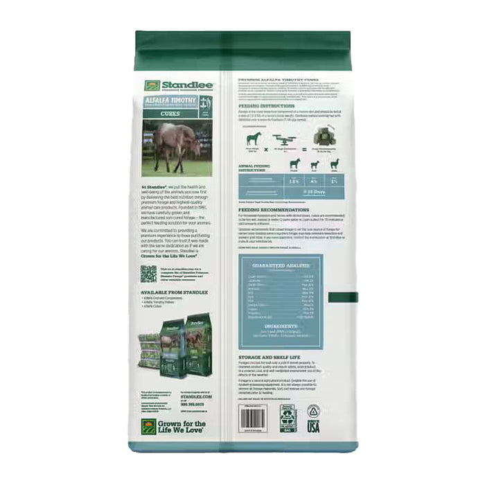 Standlee Premium Products Alfalfa Timothy Cubes