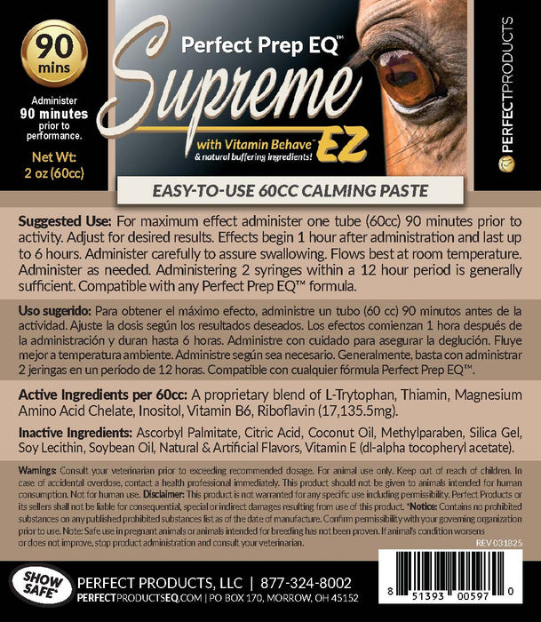 Perfect Products Prep EQ Supreme EZ Paste 60cc