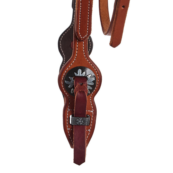 Tomahawk Scalloped Quick Change Browband Headstall