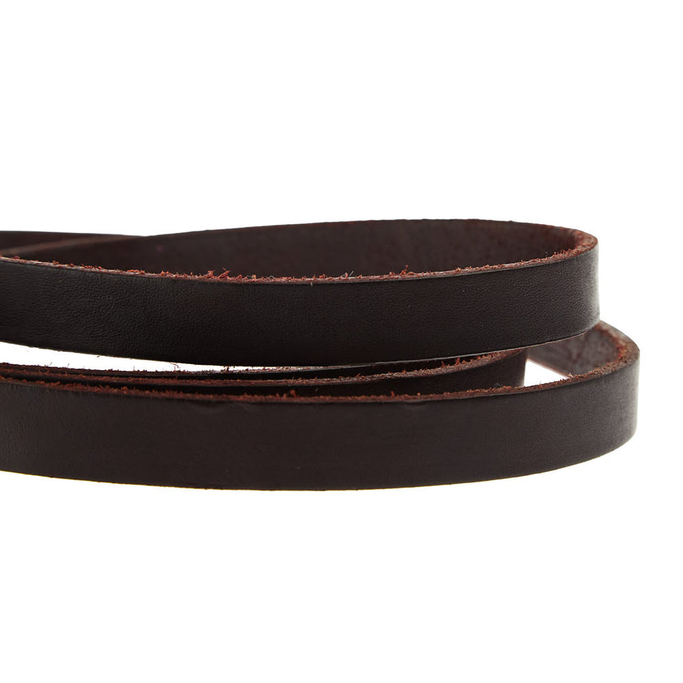 Tomahawk Rope Rein with Rings and Rawhide with Buckle End