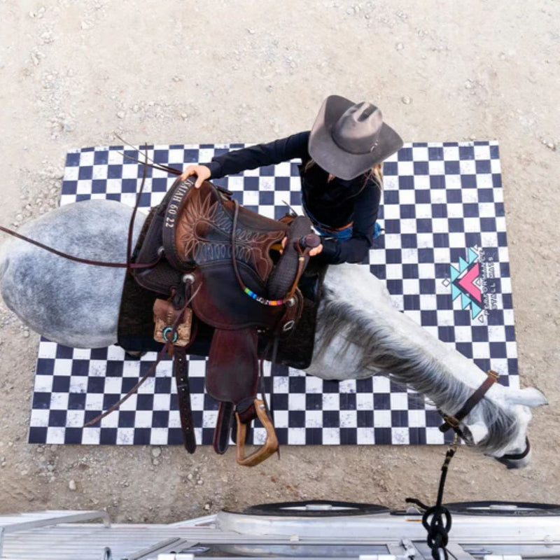 Performance Stall Mats Checkered 5x10