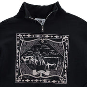 The Whole Herd Women's Psalm 104:14 Quarter Zip Pullover