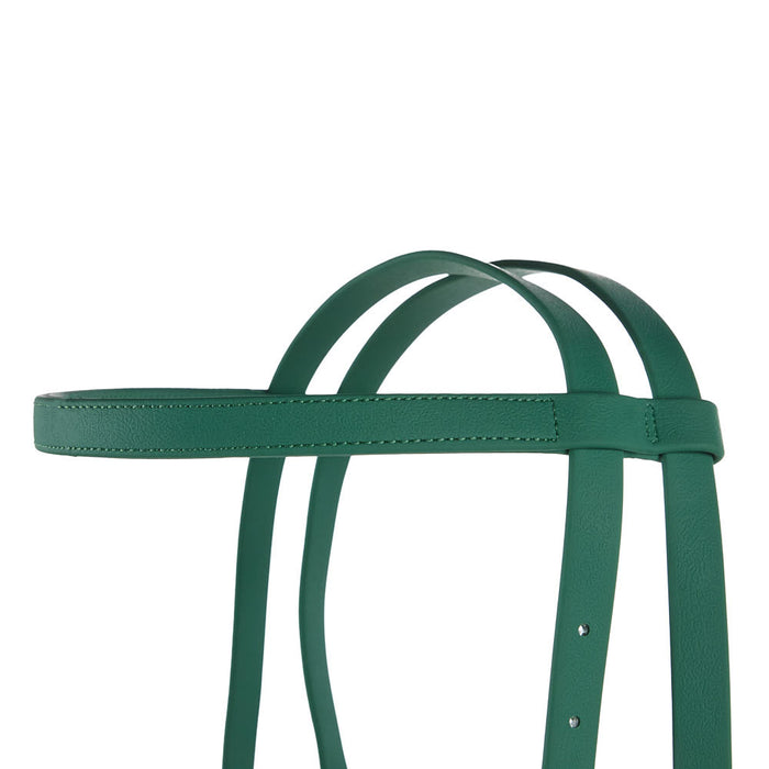 Tomahawk Biothane Green Browband Headstall