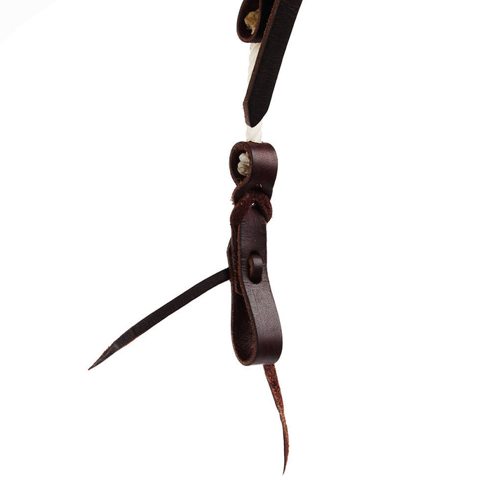 Tomahawk Leather/Rope Slide Ear Headstall