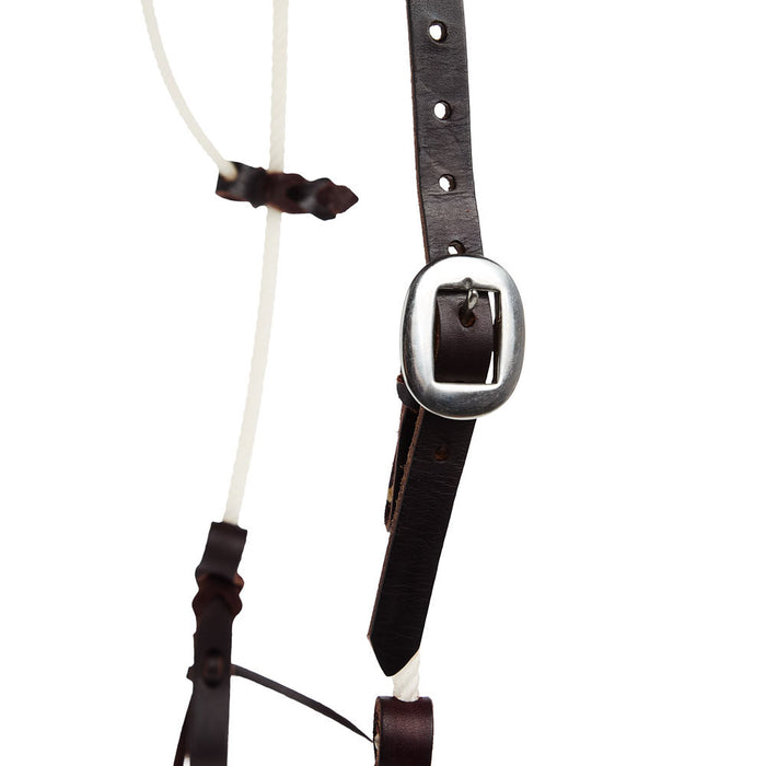 Tomahawk Leather/Rope Slide Ear Headstall