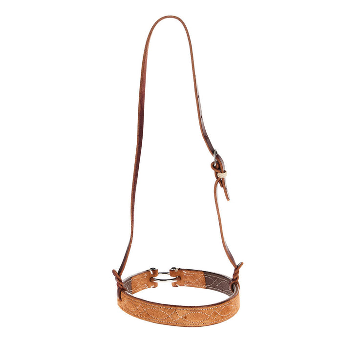 Tomahawk Roughout Noseband with Boot Stitch