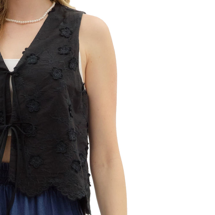 Entro Women's Black Fashion Top