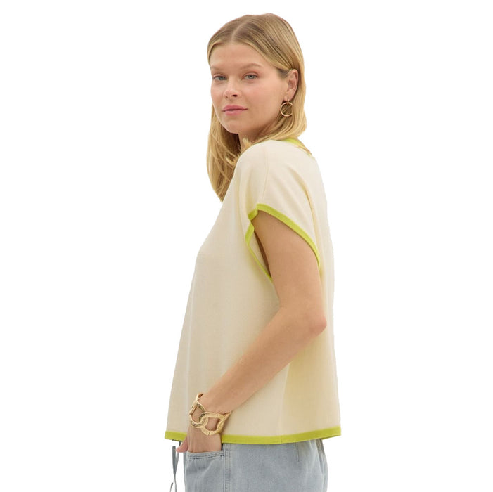 Entro Women's Cream Top