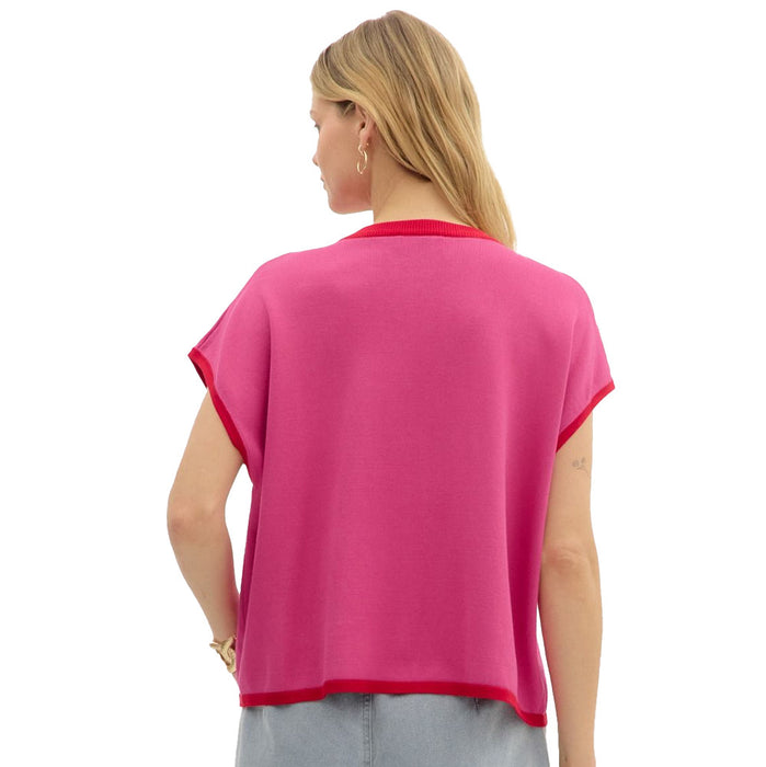 Entro Women's Pink Top