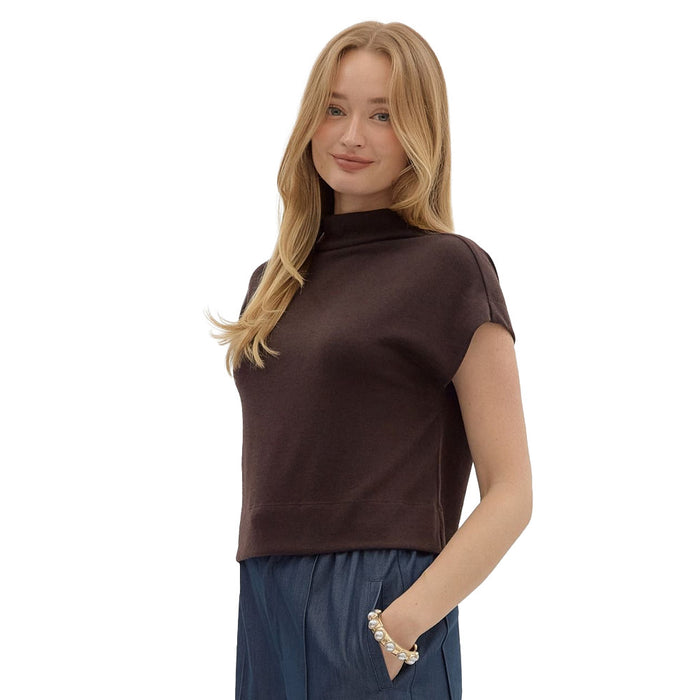 Entro Women's Brown Top
