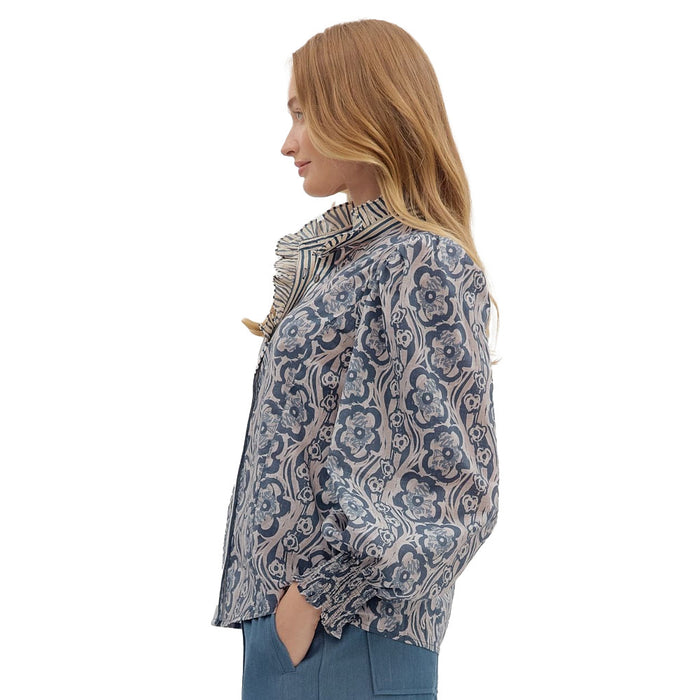 Entro Women's Midnight Print Long Sleeve Top