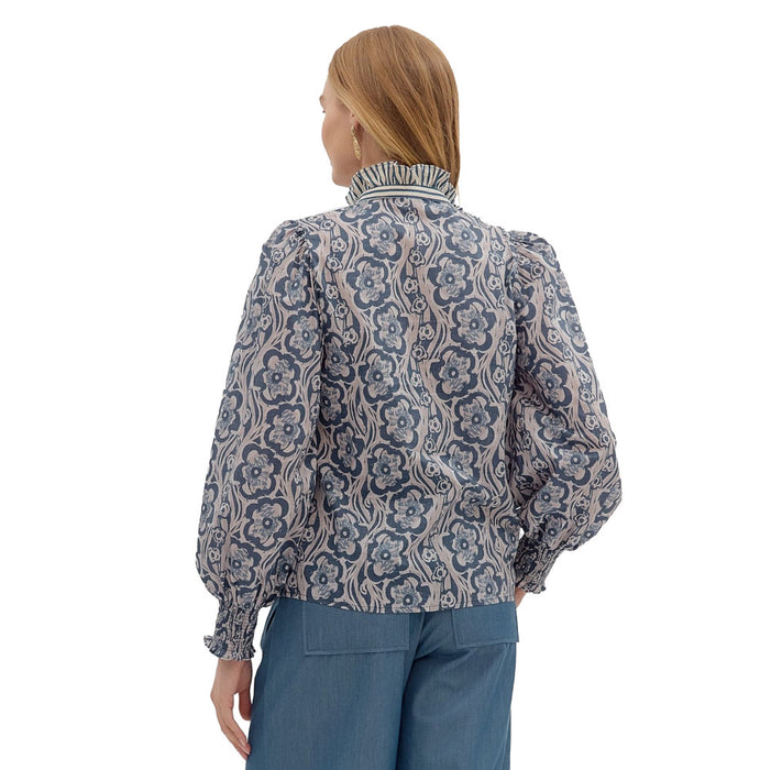 Entro Women's Midnight Print Long Sleeve Top