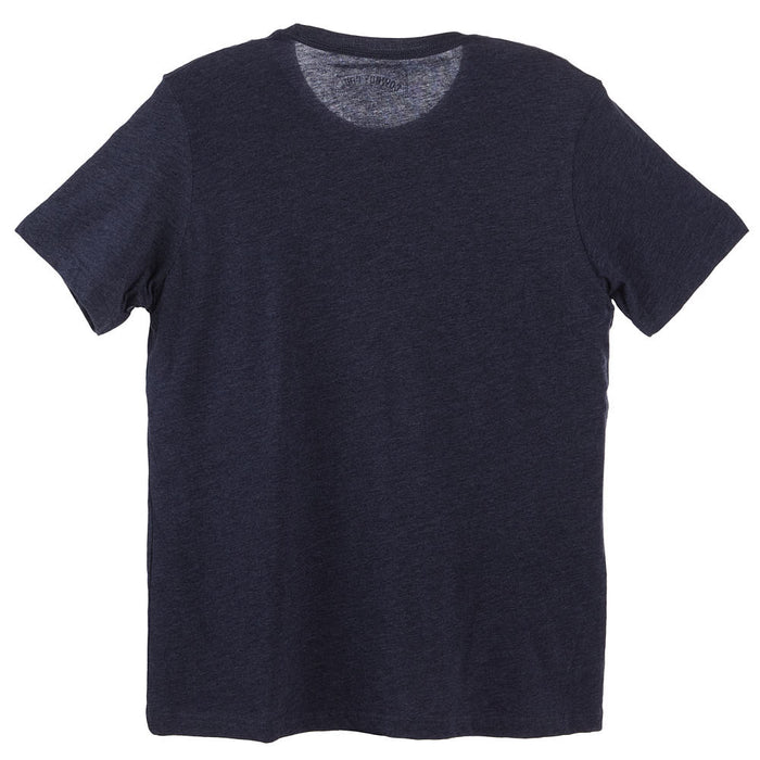 Cowboy Cool Mens Navy Trademark Short Sleeve T-Shirt