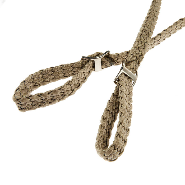 Tomahawk Tan Nylon Knot Rein
