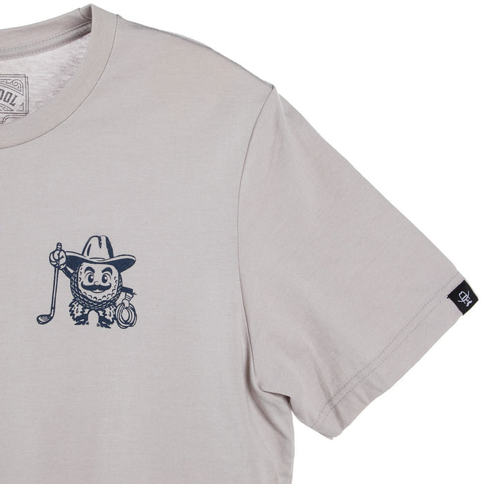 Cowboy Cool Mens Grey Outlaw T-Shirt