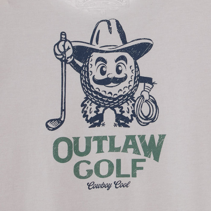 Cowboy Cool Mens Grey Outlaw T-Shirt