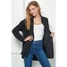 See And Be Seen n Women's Black Quilted Shacket