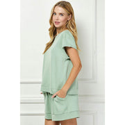 See And Be Seen Women's Sage Lounge Top
