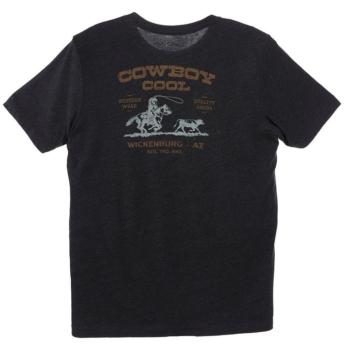 Cowboy Cool Mens Charcoal Wickenburg T-Shirt