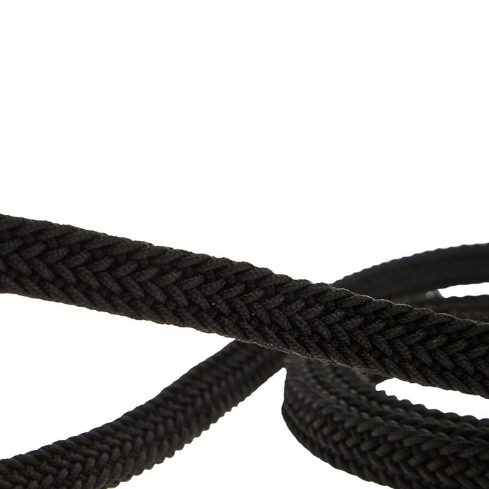 Tomahawk Quick Change Braided Black Nylon Barrel Rein