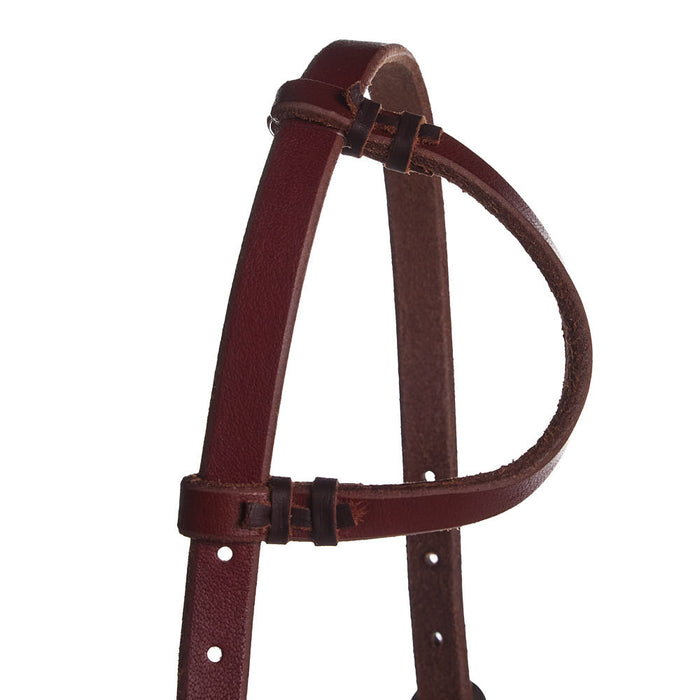Tomahawk Working Slide Ear Headstall with Rawhide Keeper