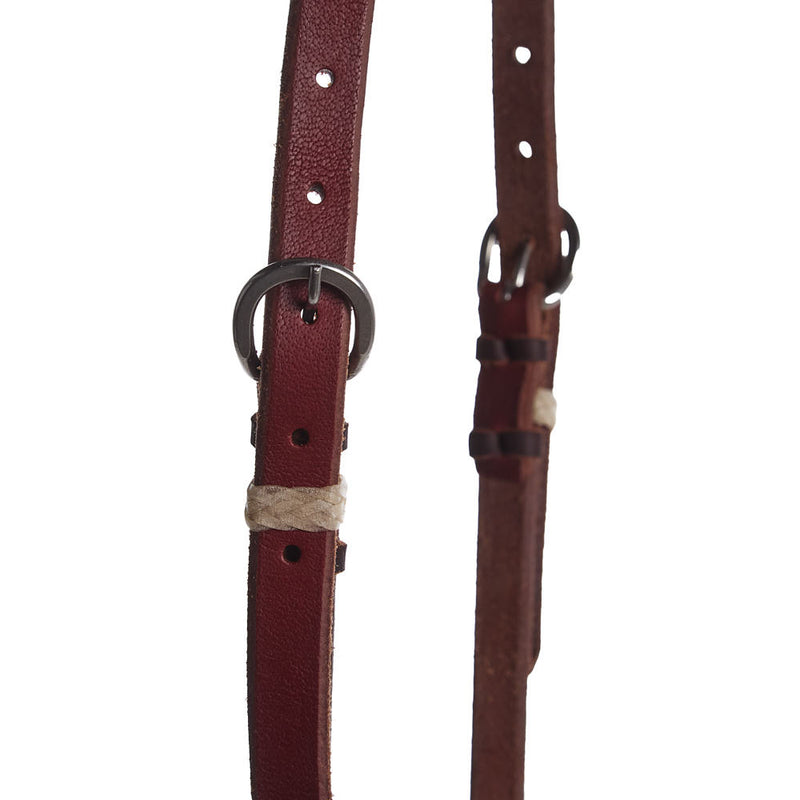 Tomahawk Working Slide Ear Headstall with Rawhide Keeper