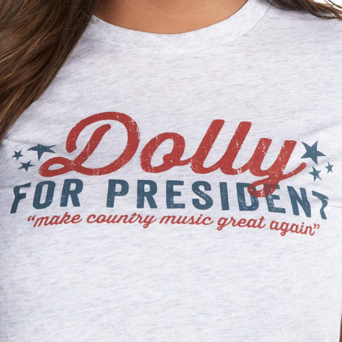 Southern Fried Designs Women's Dolly For President Tee Shirt