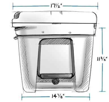 Yeti Coolers Tundra 65 White Cooler
