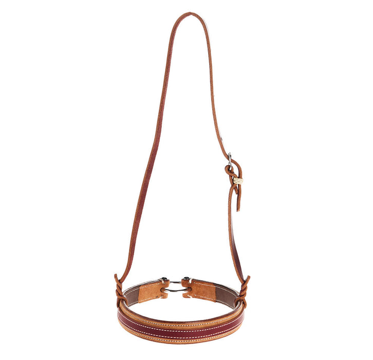 Tomahawk Roughout Noseband with Latigo Trim