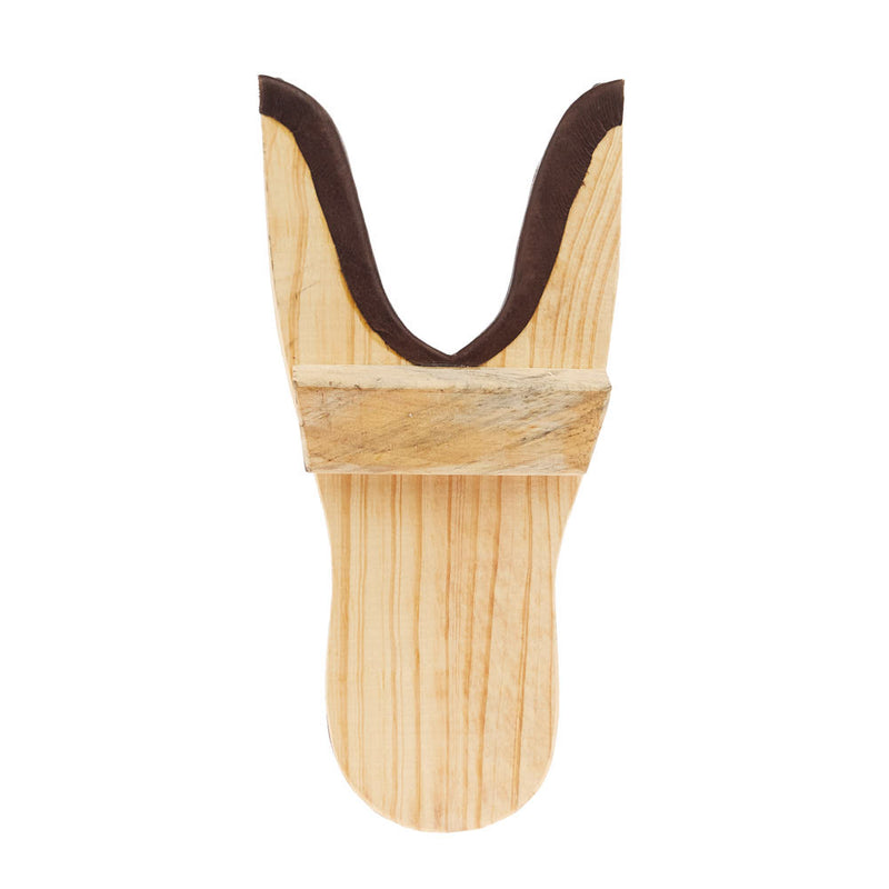 Tomahawk Floral Tooled Leather Boot Jack TAN