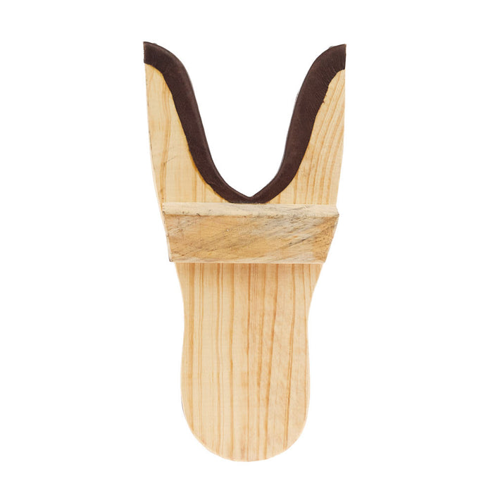 Tomahawk Floral Tooled Leather Boot Jack TAN