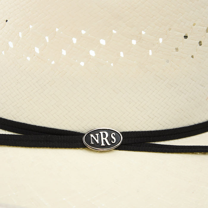 Nrs Hats 10X Precreased Cattleman 4 1/4in Brim Straw Hat