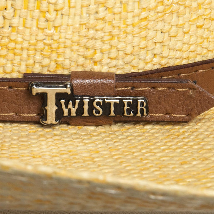 Twister Youth Toast Bangora Cool Hand Luke Precreased Straw Hat