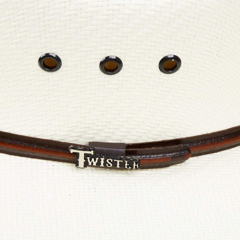 Twister 5X Natural 4in Brim Straw Hat
