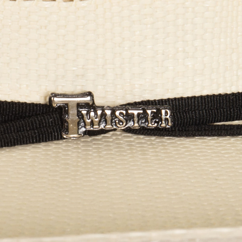 Youth Twister Bangora Natural Cool Hand Luke Precreased Straw Hat