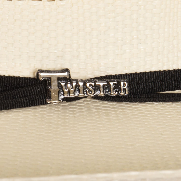 Youth Twister Bangora Natural Cool Hand Luke Precreased Straw Hat