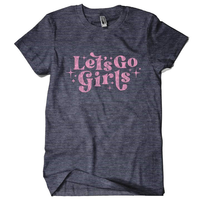 Southern Fried Designs Design Womens Lets Go Girls Tee