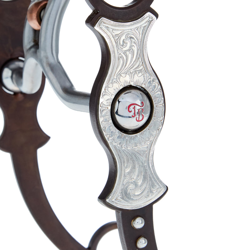 Tom Balding Bits Tahoe Verona Roller Tall Port Shank Bit