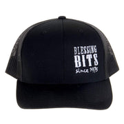 Blessing Bits Black/White Cap