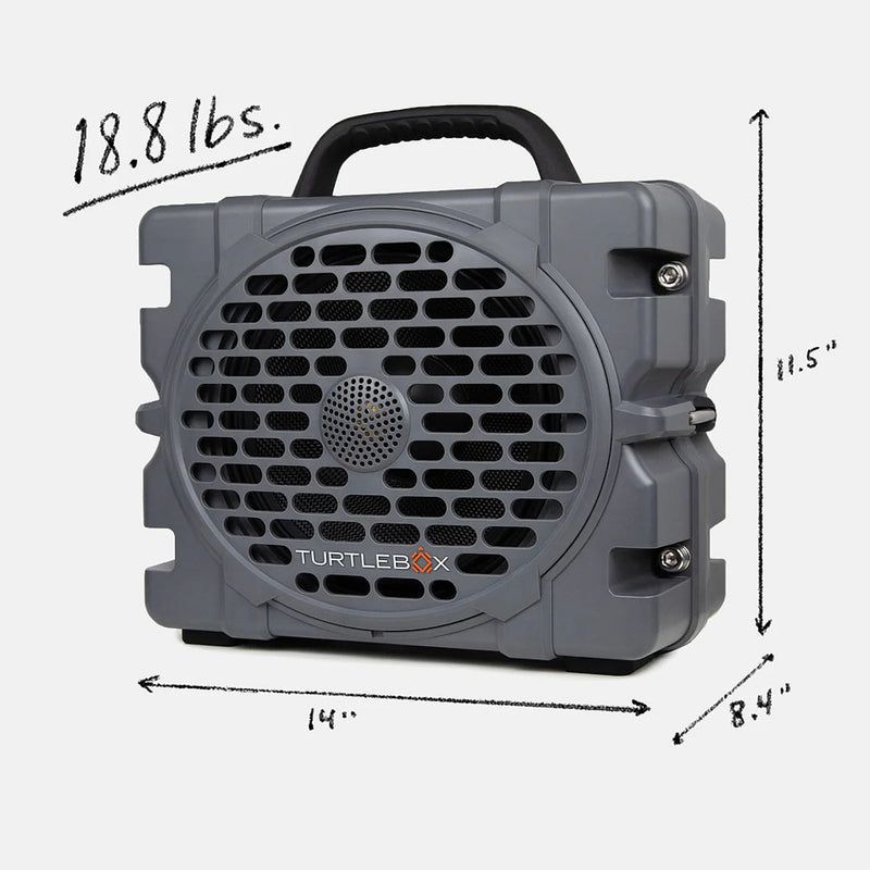 Turtlebox Audio Llc Grande Grey Speaker