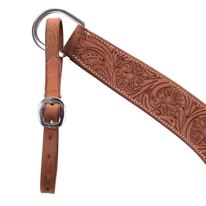 Cactus Saddlery 2in TB Floral Roughout Breastcollar