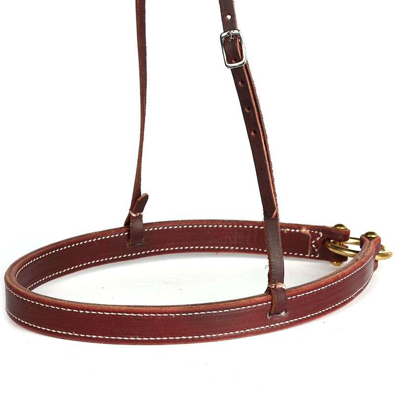 Cactus Saddlery Relentless Latigo Nose Band