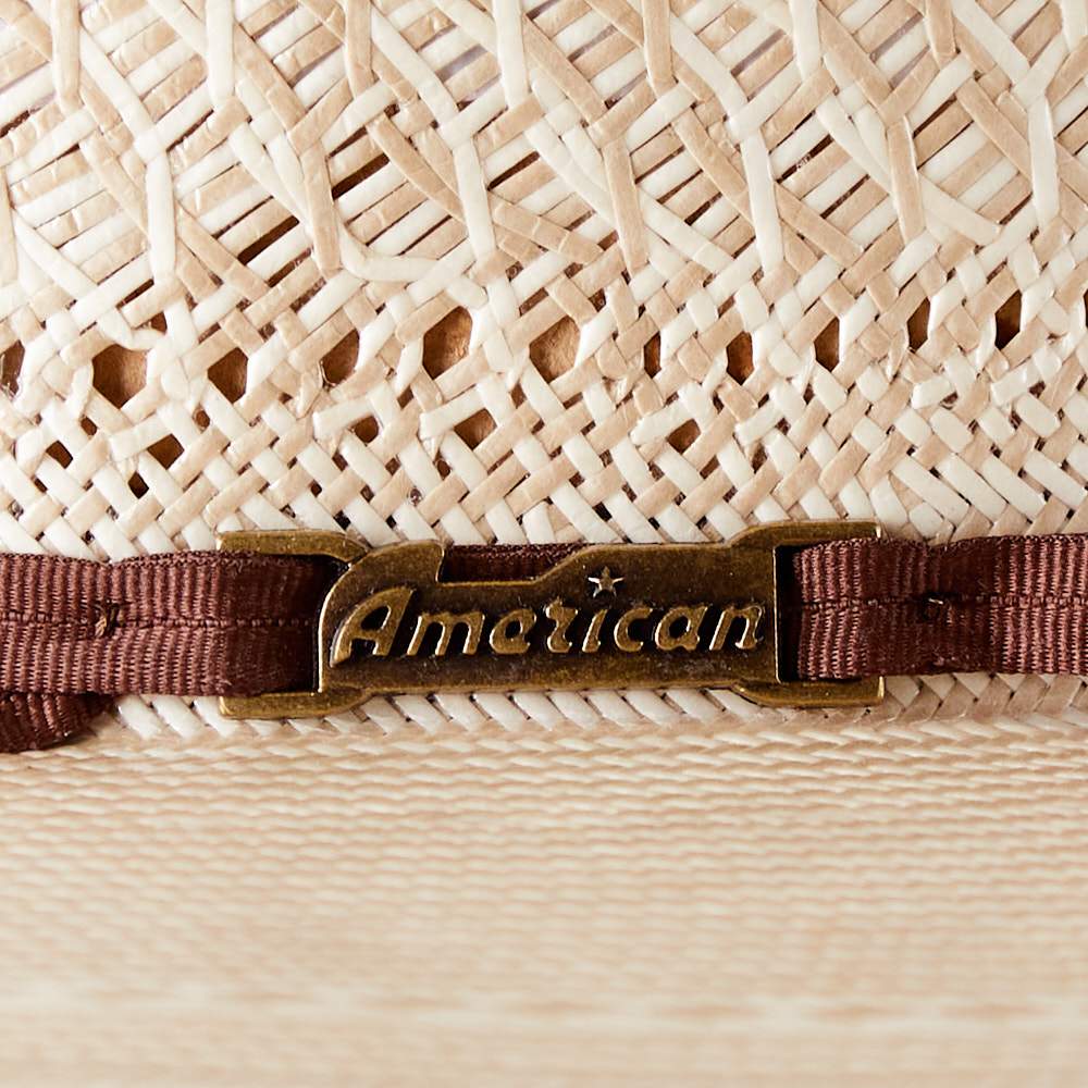 American Hats AHC TC8910 2 Cord Chocolate Band 4 1/4in. Brim Open