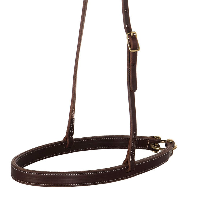 NRS Oiled Flat Harness Leather Noseband