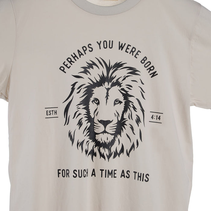 The Anastasia Co Women's Stone Esther Lion Tee Shirt