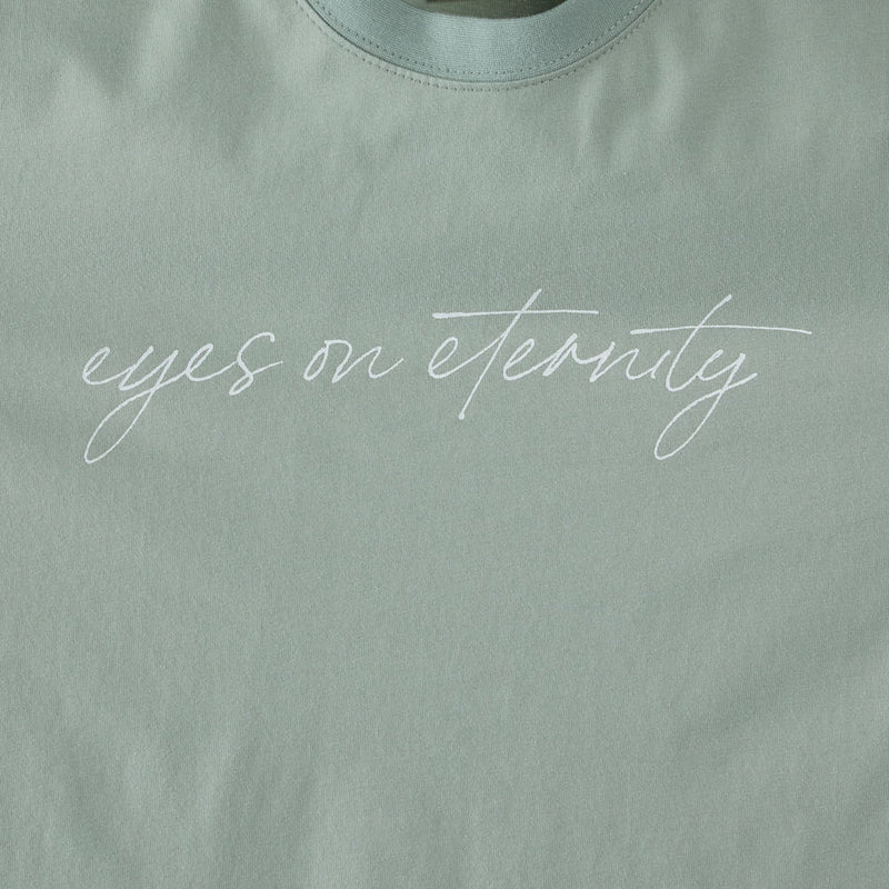The Anastasia Co Women's Grey Eyes On Eternity Tee Shirt