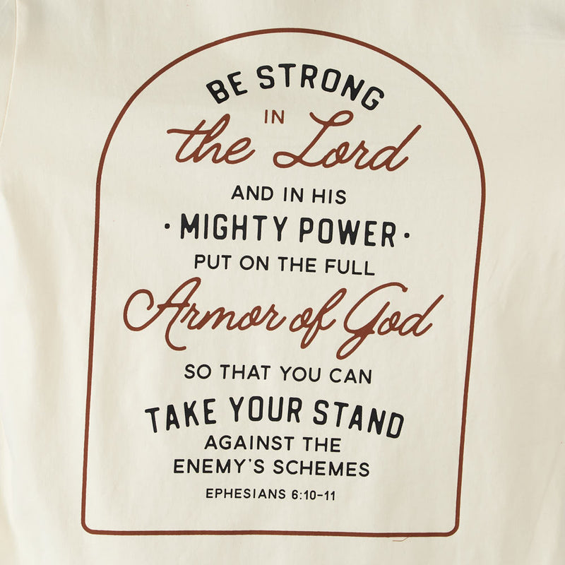 The Anastasia Co Women's Armor Of God Natural Tee Shirt