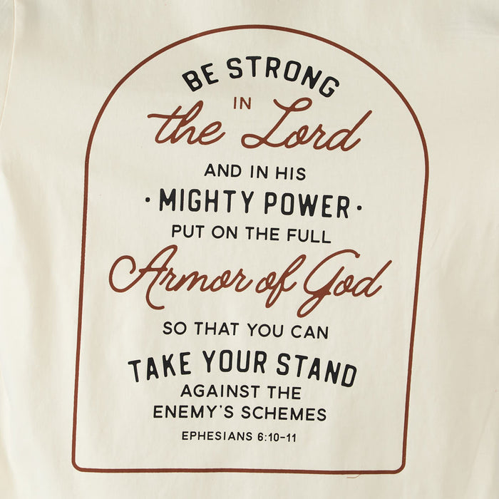 The Anastasia Co Women's Armor Of God Natural Tee Shirt