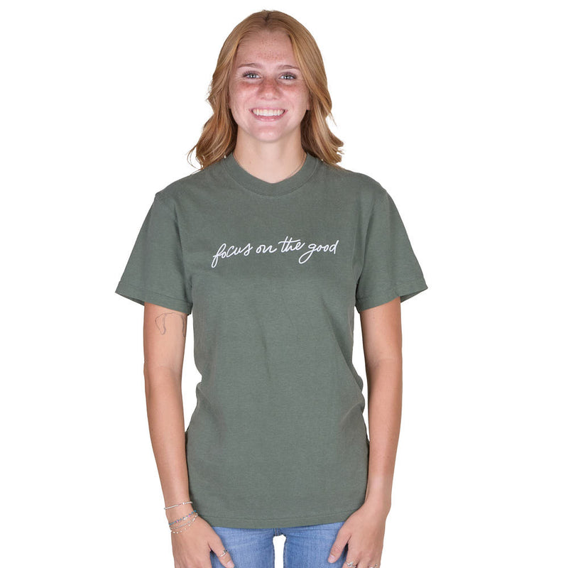 The Anastasia Co Women's Forest Focus On The Good Tee Shirt